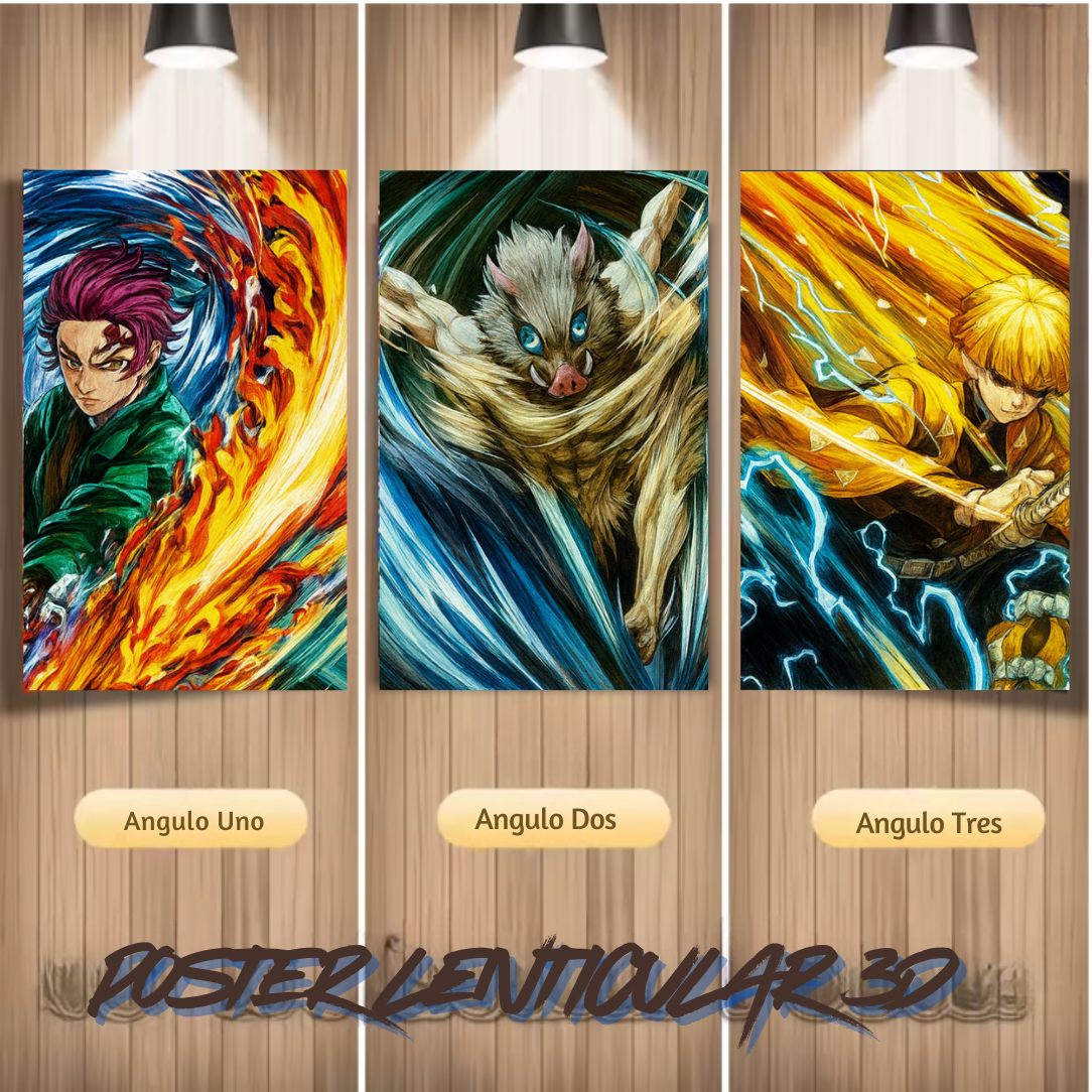Cuadros Lenticulares 3D de Anime