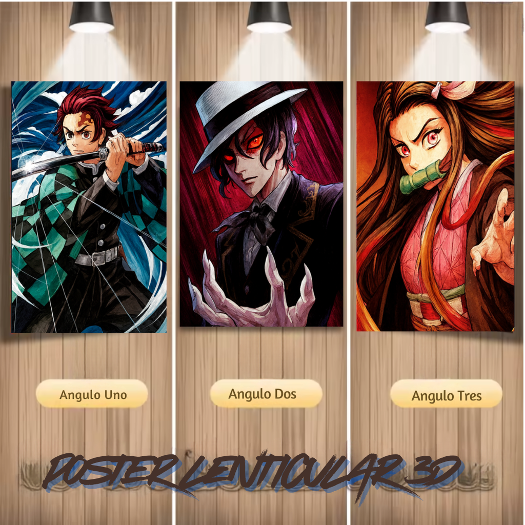 Cuadros Lenticulares 3D de Anime