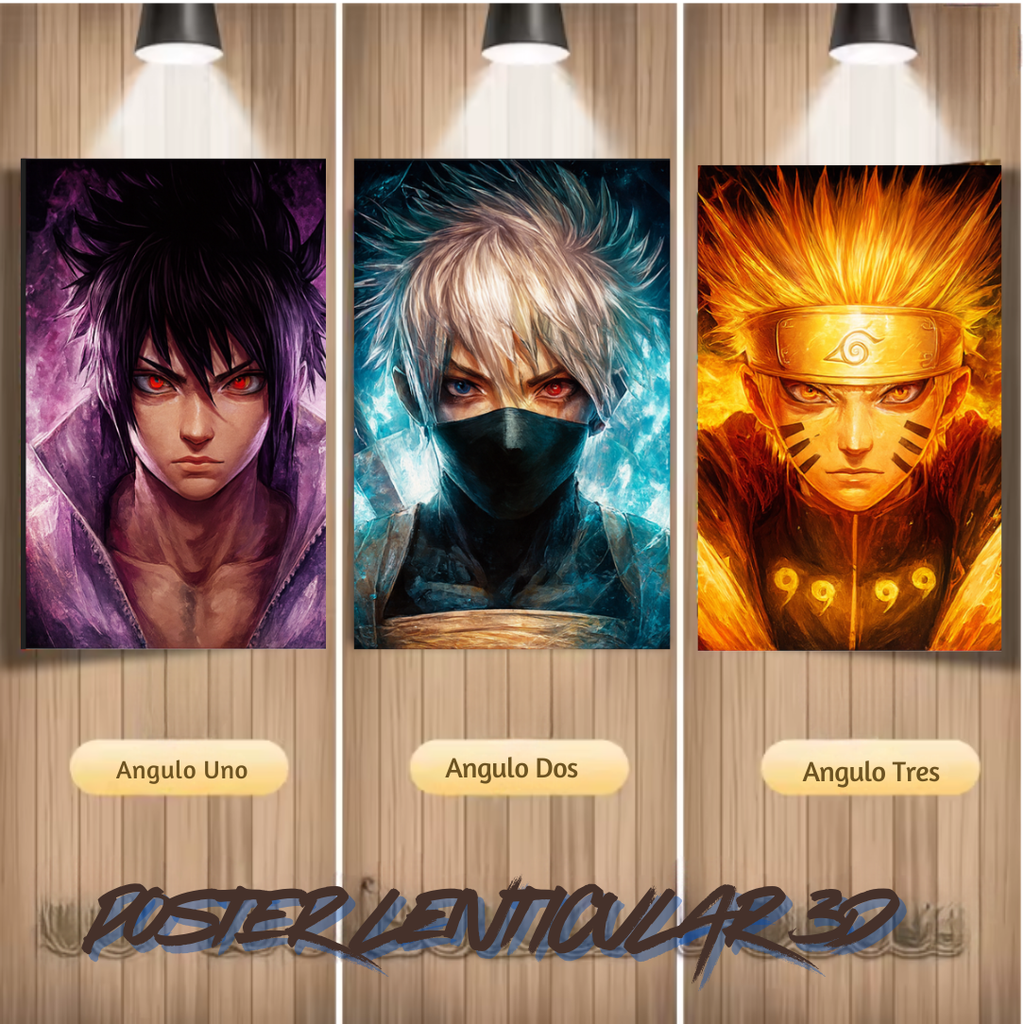 Cuadros Lenticulares 3D de Anime