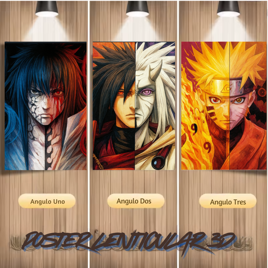 Cuadros Lenticulares 3D de Anime
