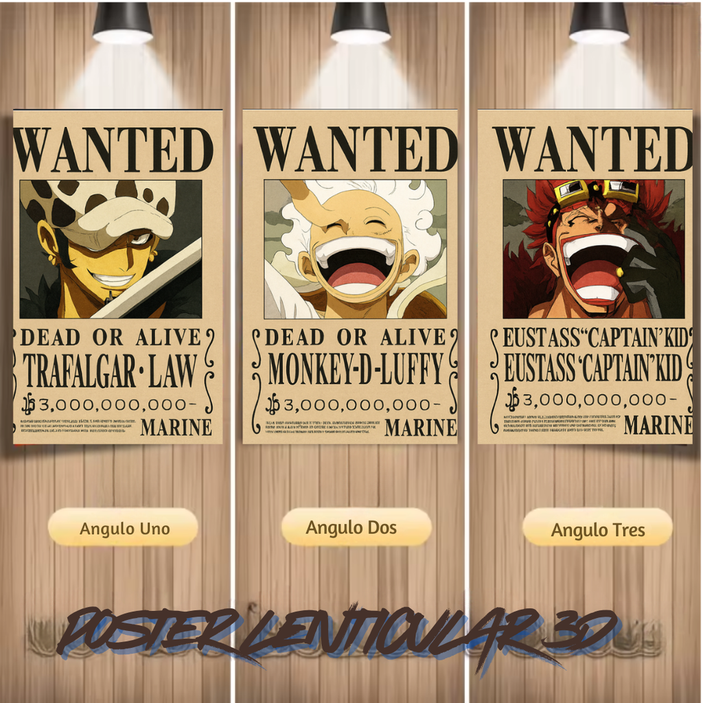 Cuadros Lenticulares 3D de Anime