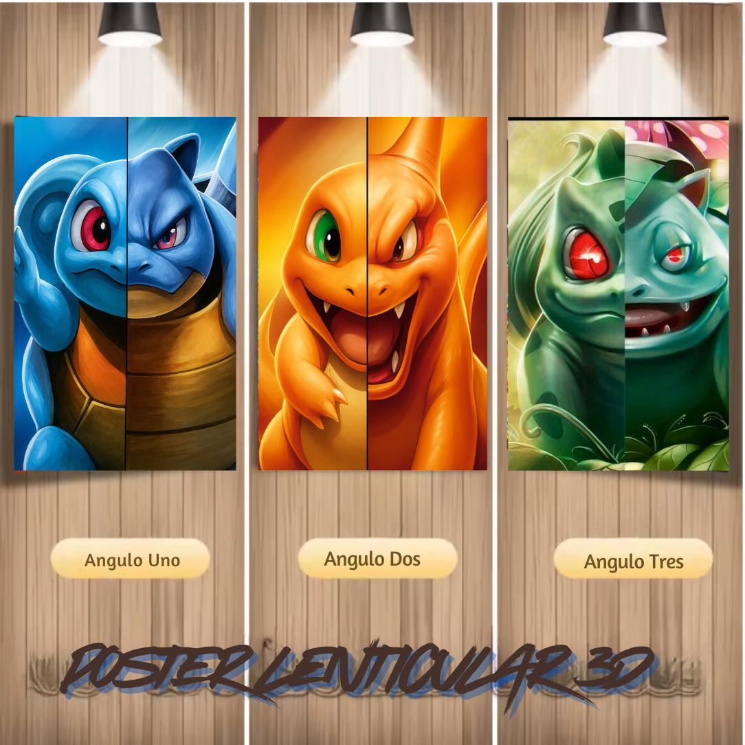 Cuadros Lenticulares 3D de Anime
